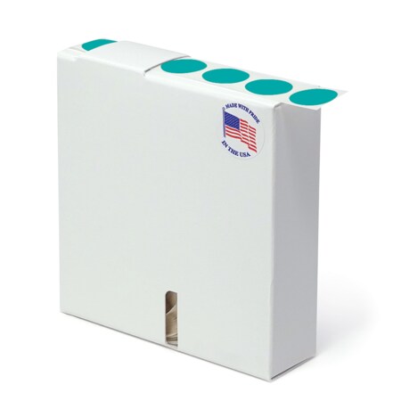 Nevs 3/4" Color Coding Dots Aqua - Roll Form DOT-34RL Aqua